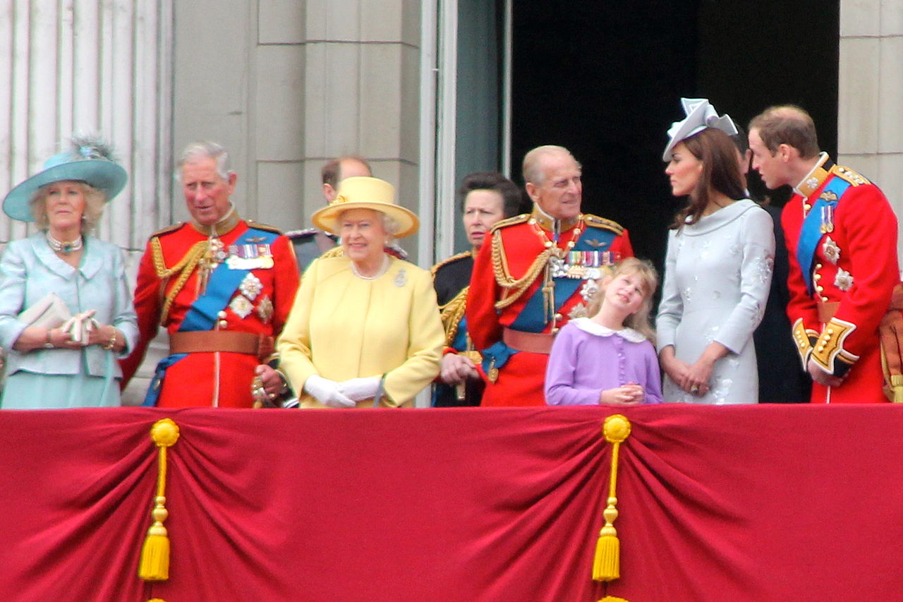 The British Royal Family, June 2012