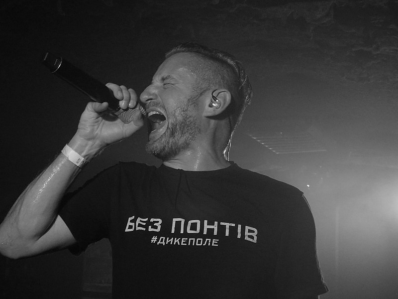 Der ukrainische Sänger und Poet Serhiy Zhadan am 14. September 2022 in Warschau.