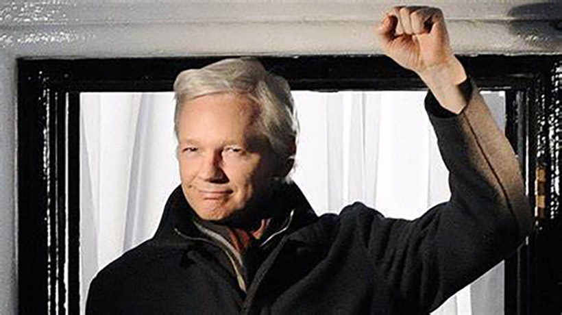 Aktionen für Julian Assange zum Internationalen Tag der Menschenrechte, 10. Dezember 2022