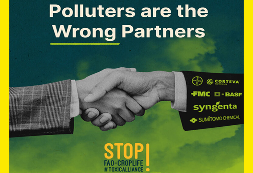 Forderungen an FAO: Führungsstärke beim Klimaschutz & Ende der Allianz mit der Pestizid-Industrie