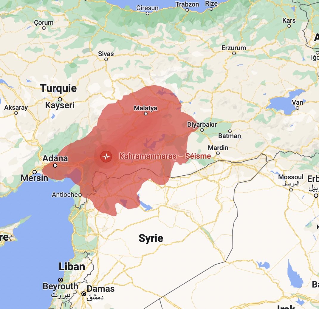 Seisme Turquie Syrie