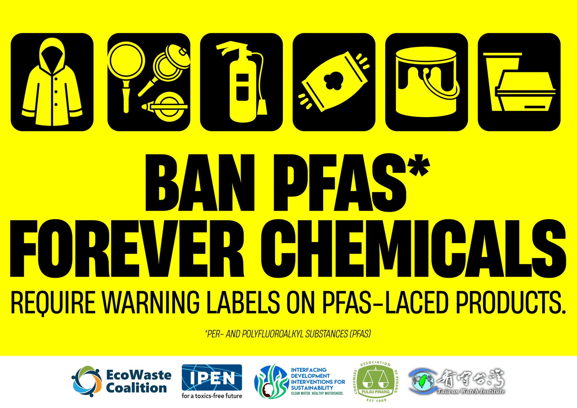 Toxics Watchdog Group: Ban “Forever Chemicals”