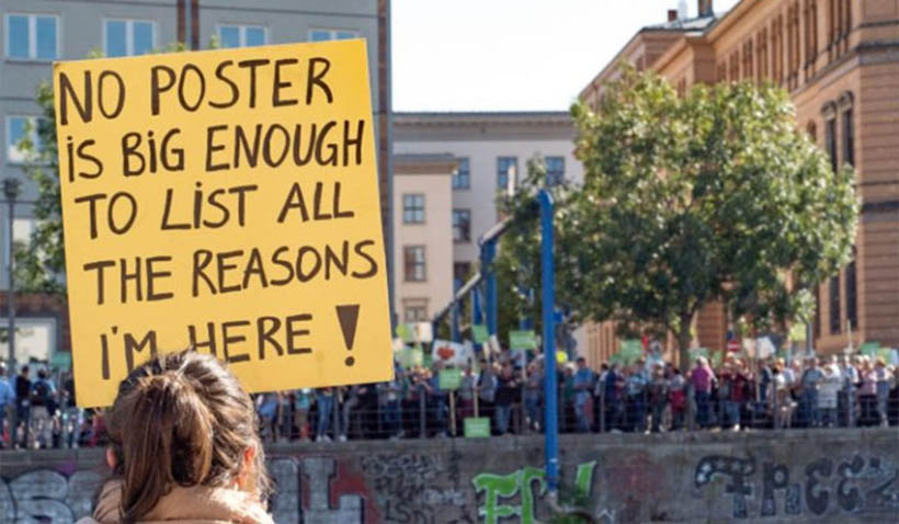 Proteste zum Frauen*kampftag in Berlin