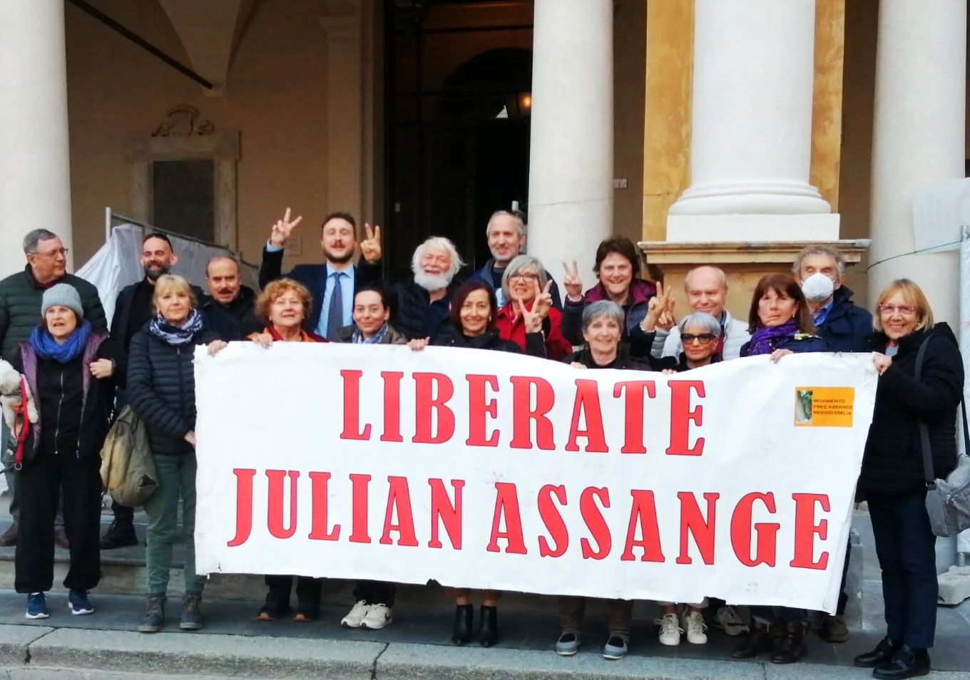 Reggio Emilia onora Julian Assange