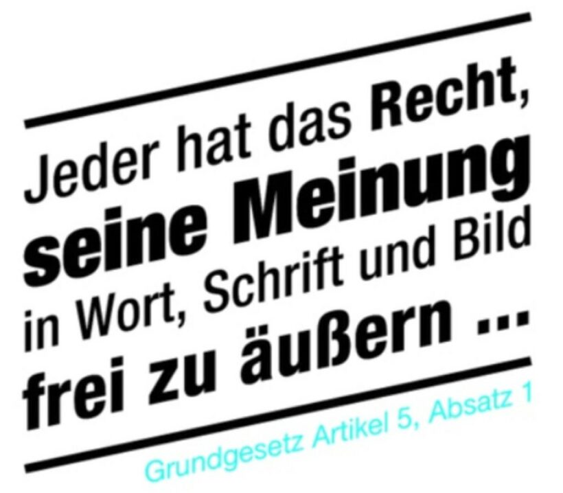 Aufruf zur Verteidigung der grundgesetzlich verbrieften Meinungs-, Informations- und Pressefreihei