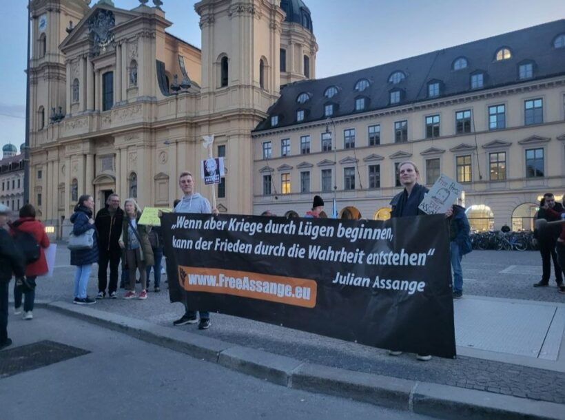 Veranstaltungen für die Freiheit von Julian Assange am Tag der Pressefreiheit