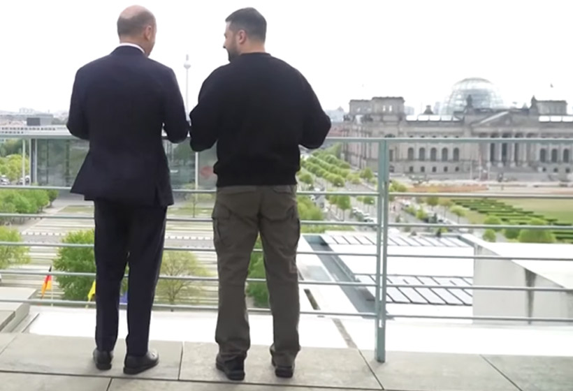 Besuch von Präsident Selenskyj und ein Flüchtlingsgipfel der Länderchefs