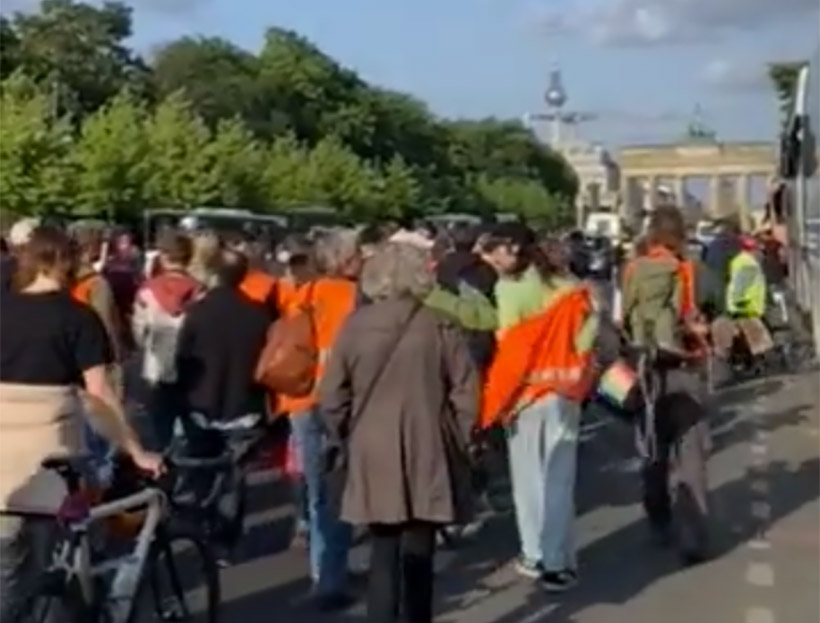 Welle der Unterstützung nach Razzia gegen "Letzte Generation"