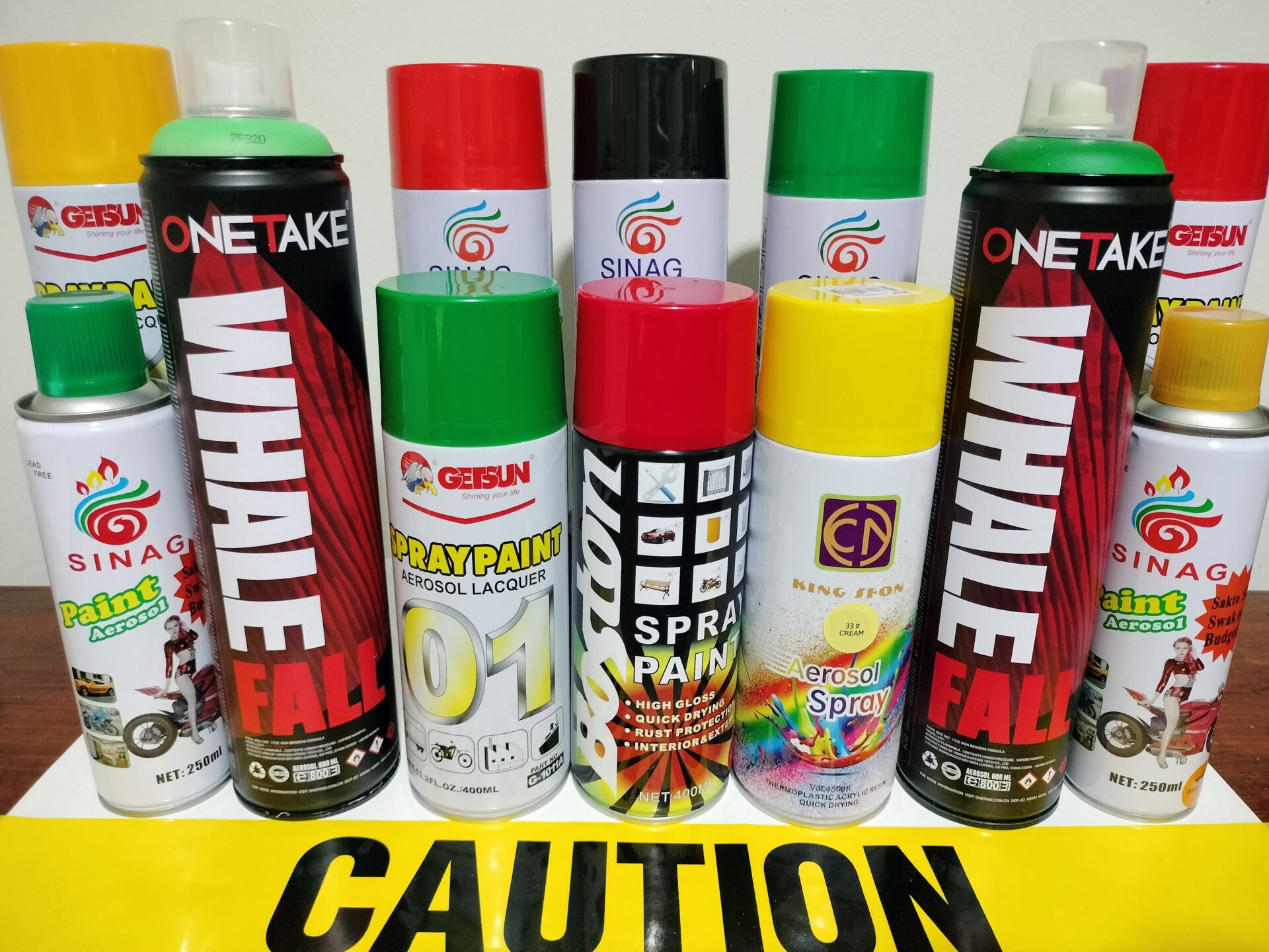 EcoWaste Coalition Uncovers 12 More Spray Paints with Banned Lead Additives