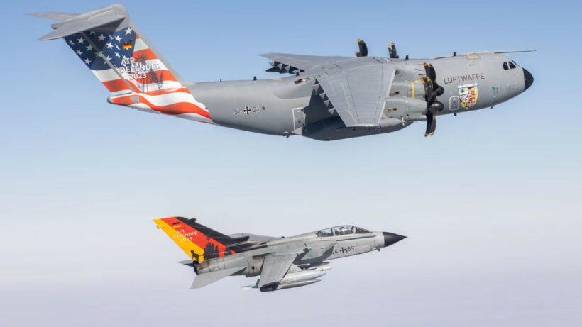 NATO-Kriegsübung "Air Defender 2023" stoppen