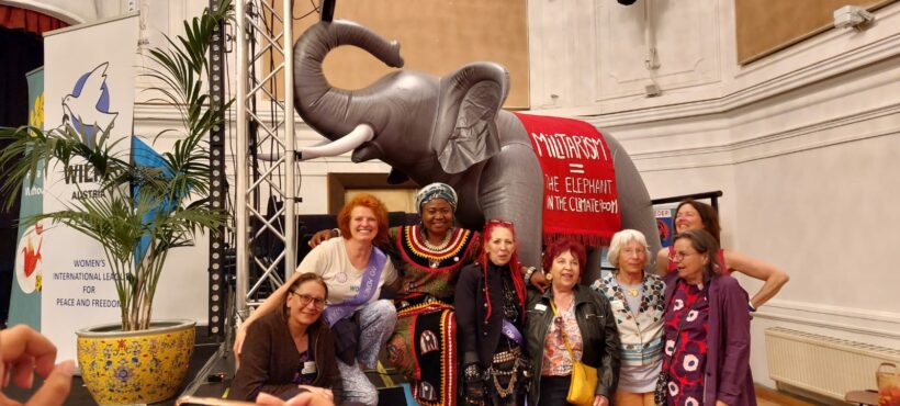 Militarismus ist der Elefant im Klimaraum