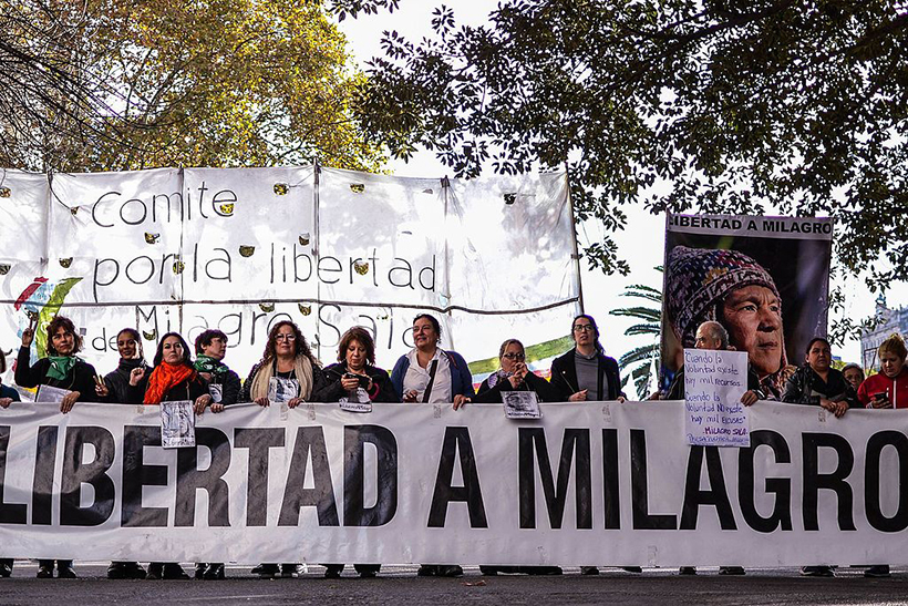Gli umanisti esigono la fine della repressione a Jujuy e la liberazione di Milagro Sala
