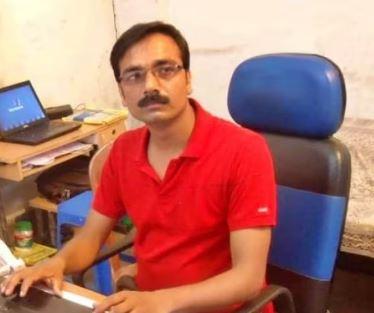 Bihar scribe, murdered.