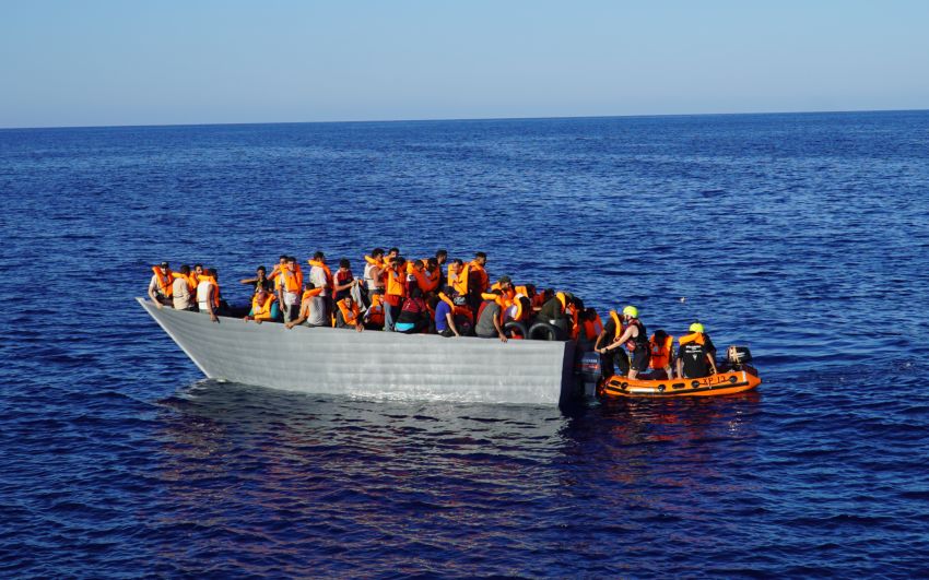 barca di migranti