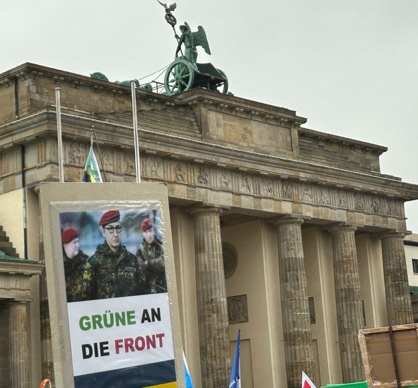 20.000 Menschen setzten in Berlin ein starkes Zeichen für Friedenswille und gegen Kriegstüchtigkeit