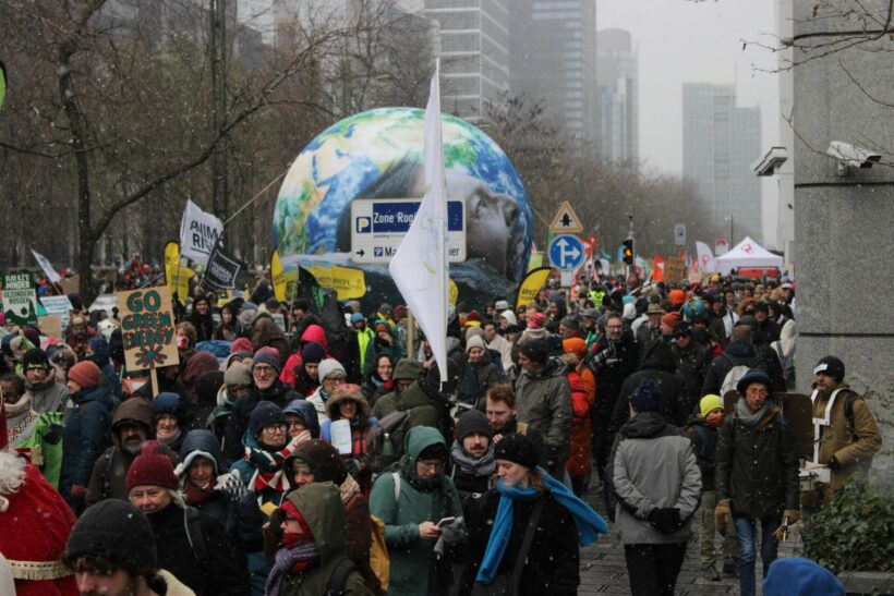 Brüssel: Großer Marsch für das Klima