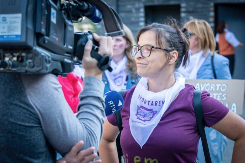 Wegen Verteidigung der Abtreibungsrechte in Andorra angeklagte Aktivistin nach vier Jahren Prozess freigesprochen