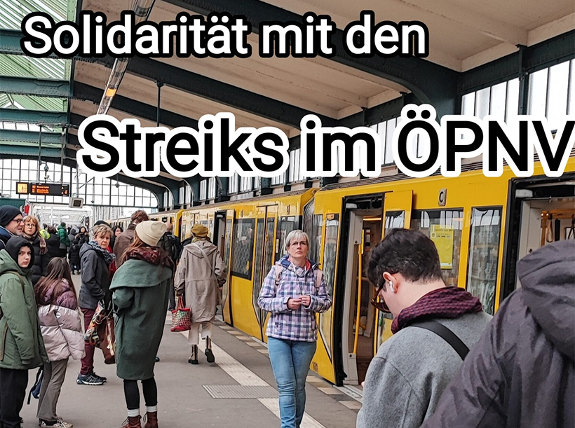 Streiks im öffentlichen Nahverkehr – Klimastreik 1. März