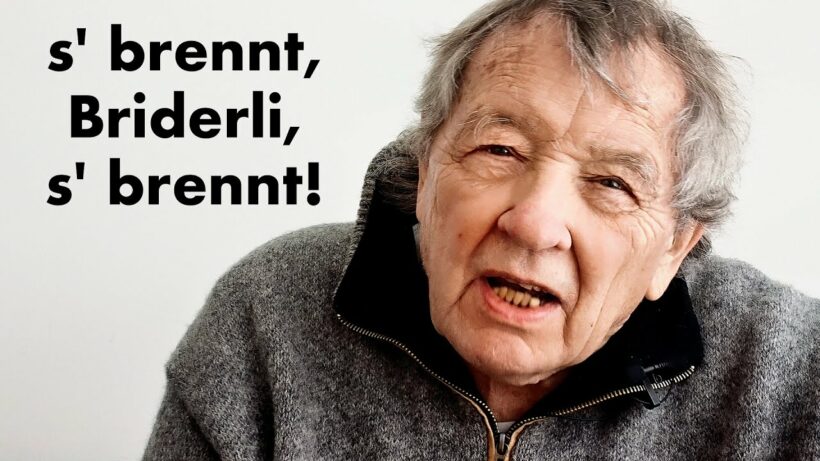 Das Wettern der Woche: s' brennt, Briderli, s' brennt!