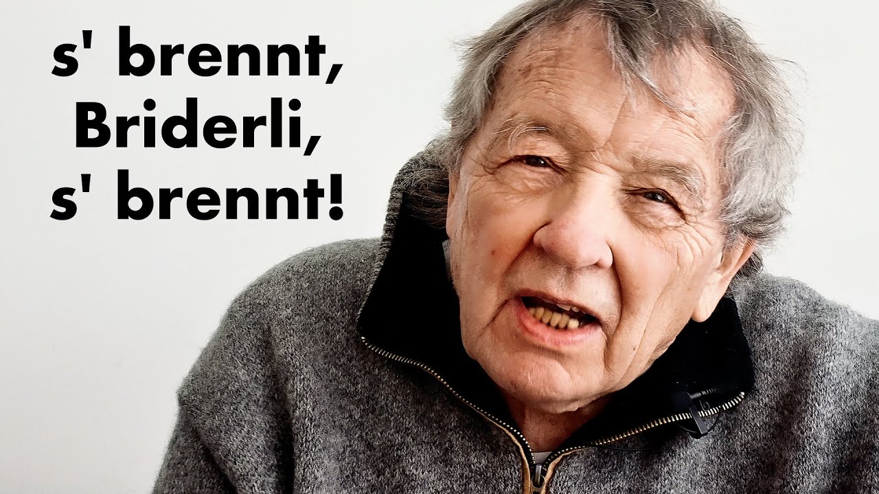 Das Wettern der Woche: s' brennt, Briderli, s' brennt!