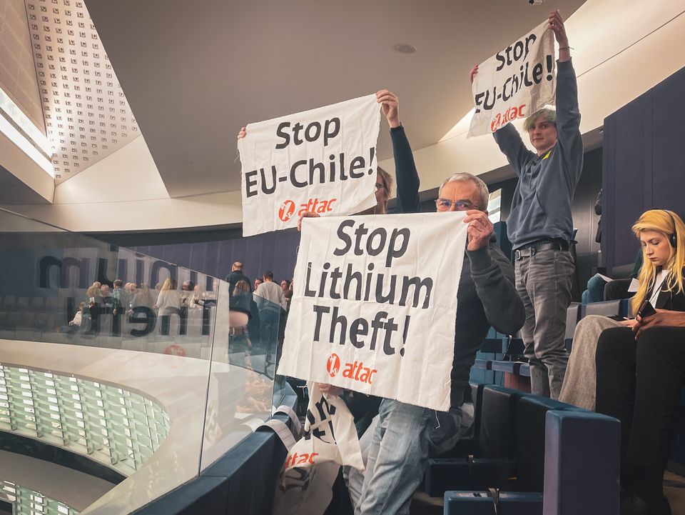 EU beschließt neo-koloniale Ausbeutung und Umweltzerstörung in Chile