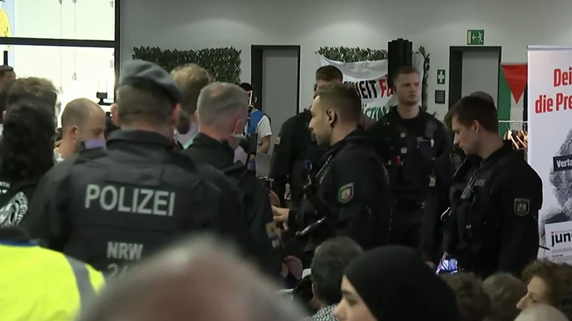 Palästina-Kongress in Berlin kurz nach Beginn von Polizei aufgelöst