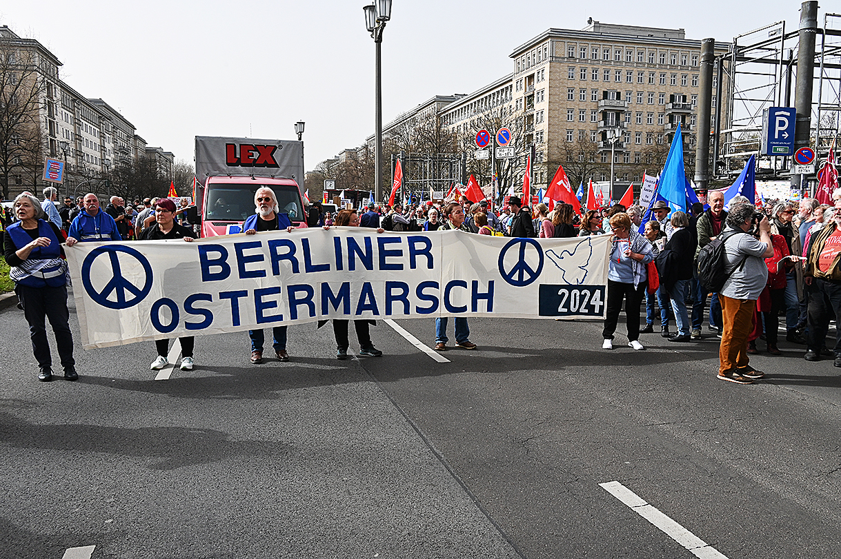 Ostermärsche 2024 fordern Politik heraus