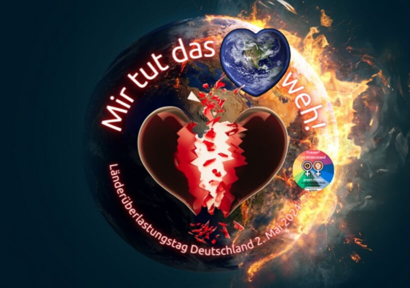 Frauen fehlen am deutschen Erdüberlastungstag aus Protest am Arbeitsplatz