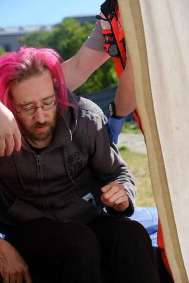 Hungerstreikender wird trotz Einlieferung in Krankenhaus Hungern fortsetzen