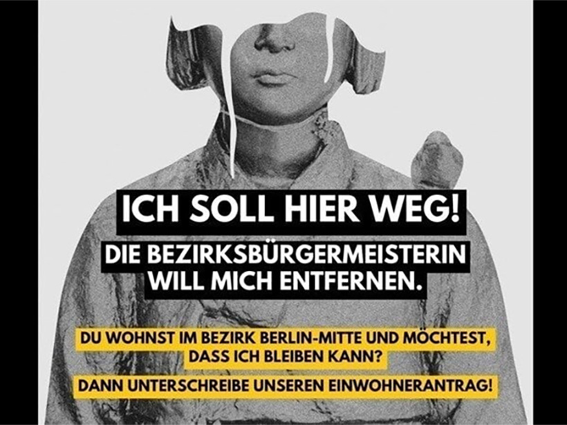 SAVE ARI! Die Friedensstatue muss bleiben!