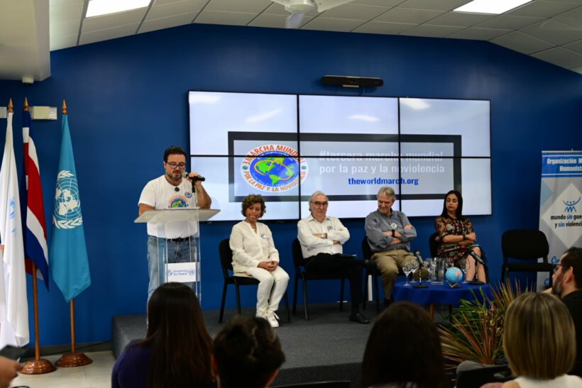 Heute beginnen wir von Costa Rica aus kraftvoll die globale Mobilisierung für den Weltfrieden