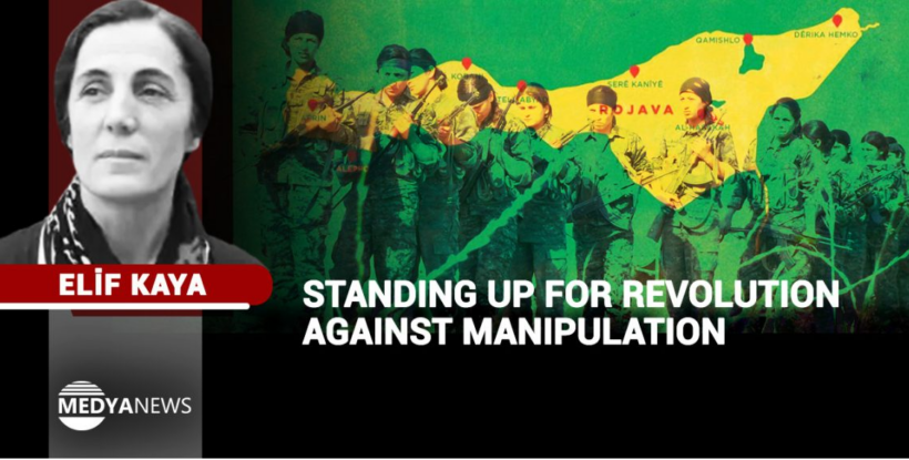 Aufstehen für eine Revolution gegen Manipulation