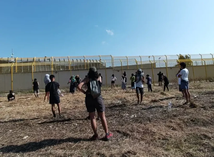 Attivisti NoBorder CPR trapani