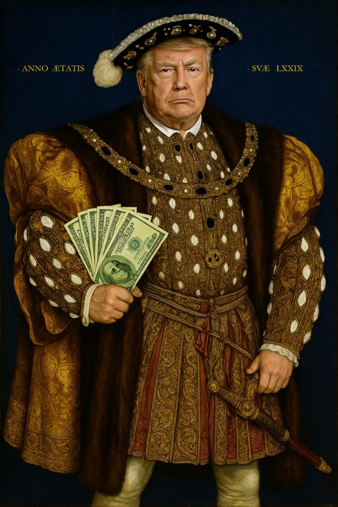 El Presidente de modales Imperiales o Absolutistas propios del Siglo XVIII