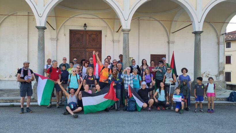 Partenza della Local march di Oropa da Torrazzo (BI)