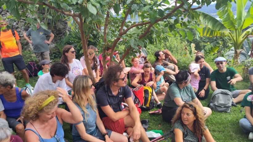 Local March for Gaza al ricetto di Viverone