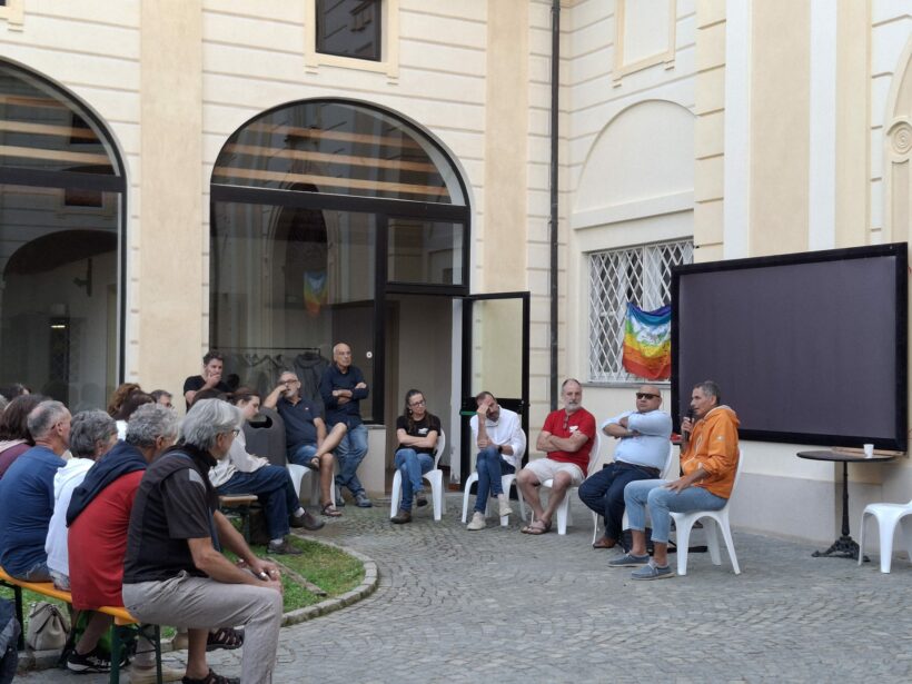 La serata ad Occhieppo sulla Local March for Gaza