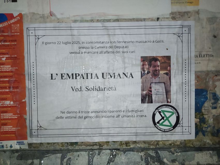 Manifesto di necrologio dell'empatia