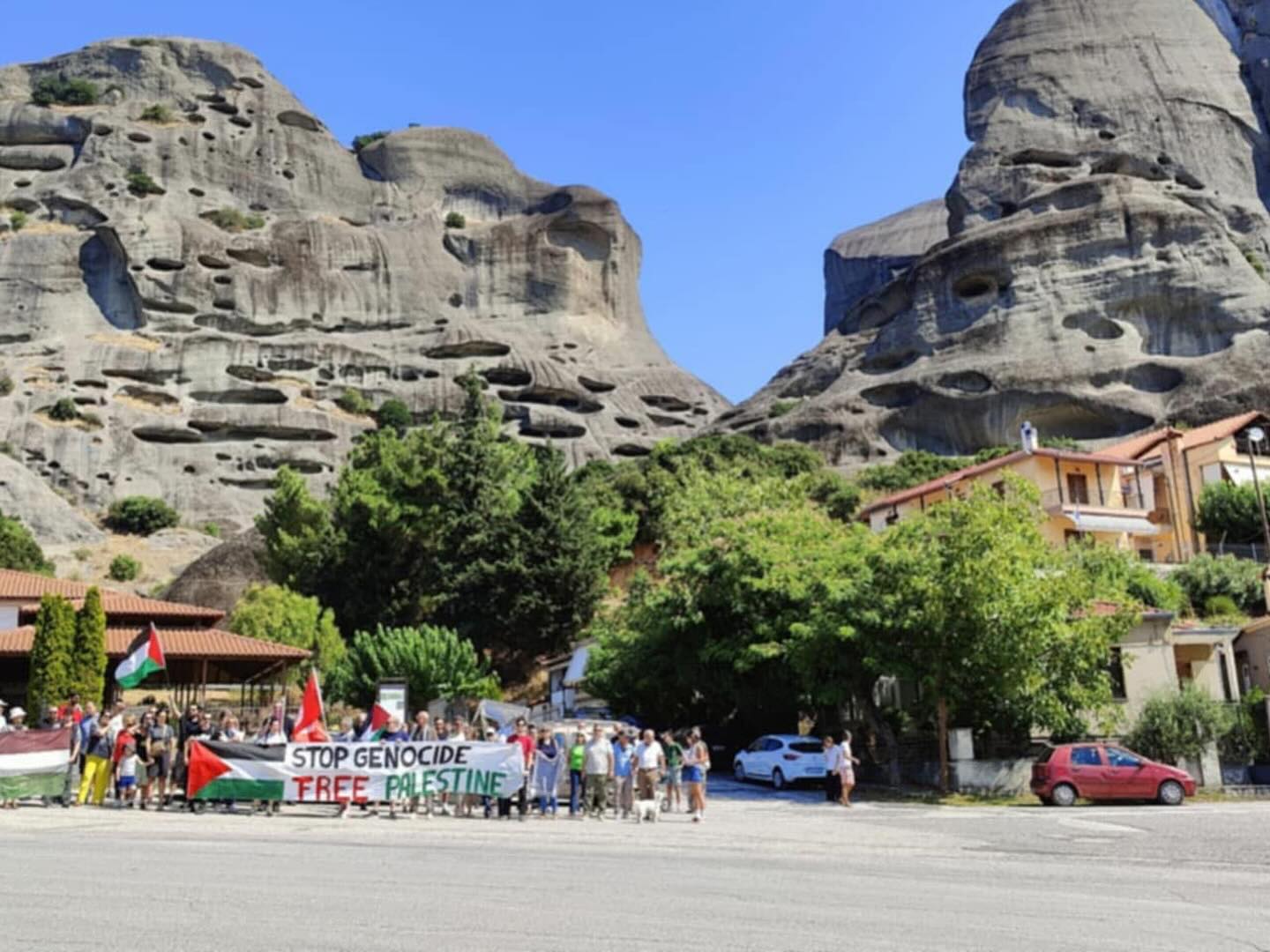 Griechenland: Über hundert Städte fordern ein freies Palästina