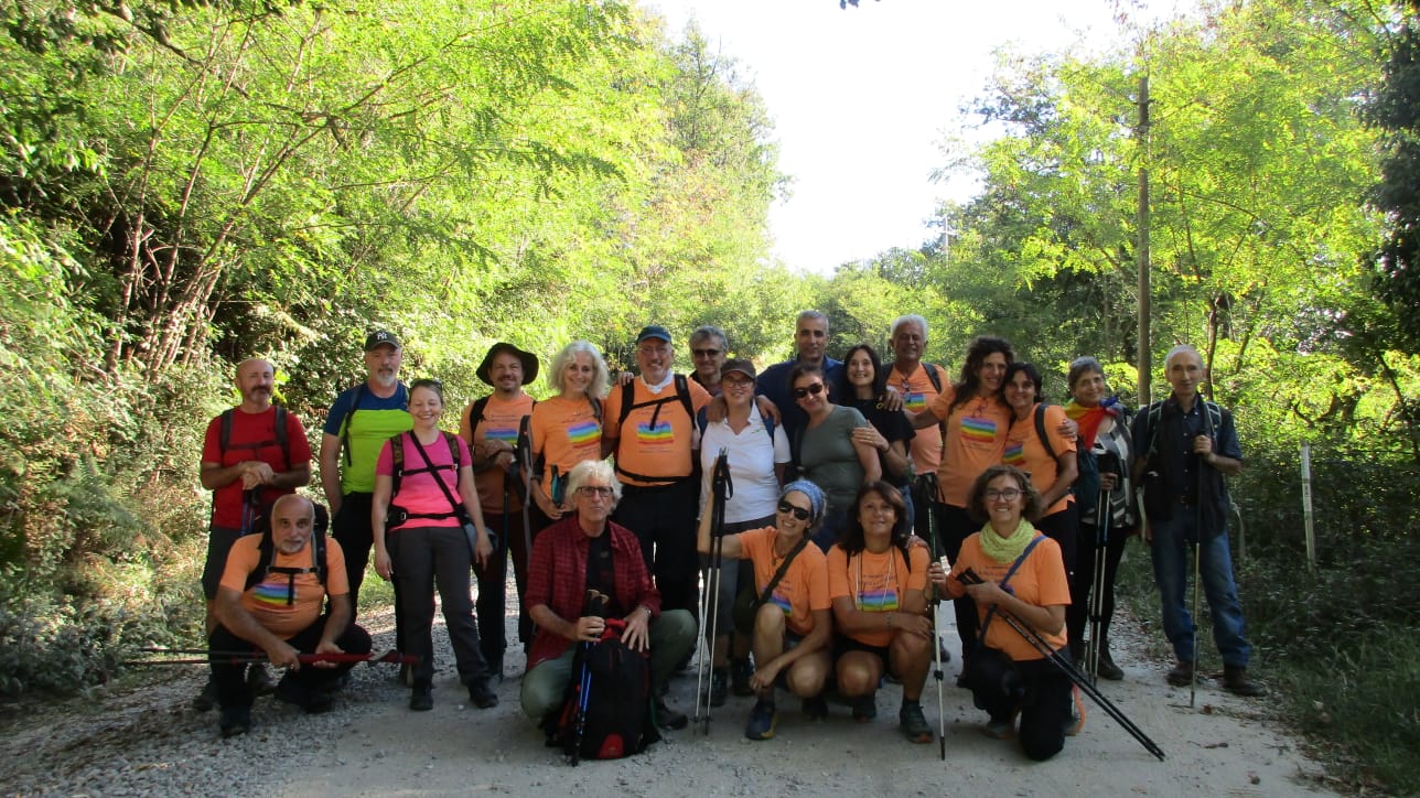 Il gruppo in Cammino per la Pace e il Disarmo