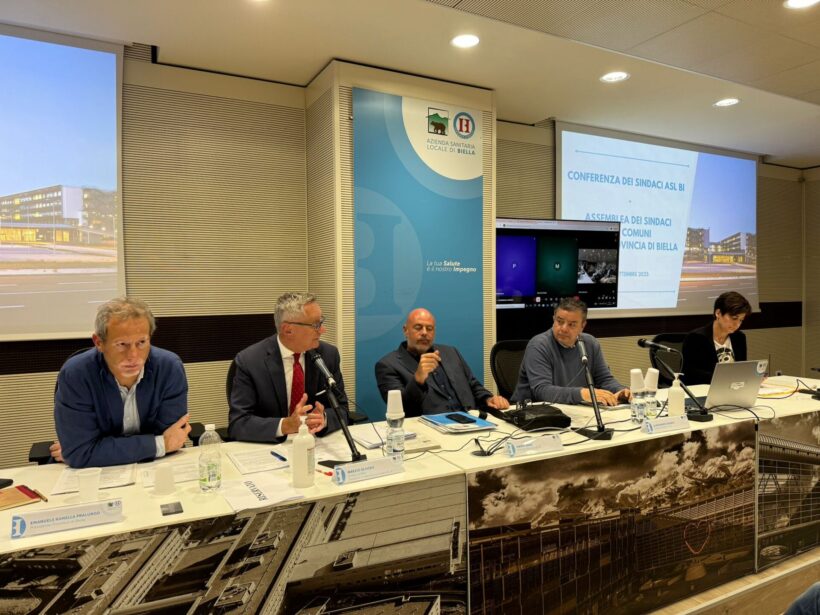 Tavolo della Presidenza dell'assemblea dei sindaci di Biella del 4 settembre 2025
