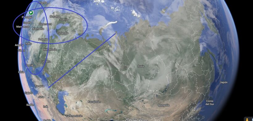 El espacio de la Península Europea, el espacio UE, y Rusia o Federación Rusa