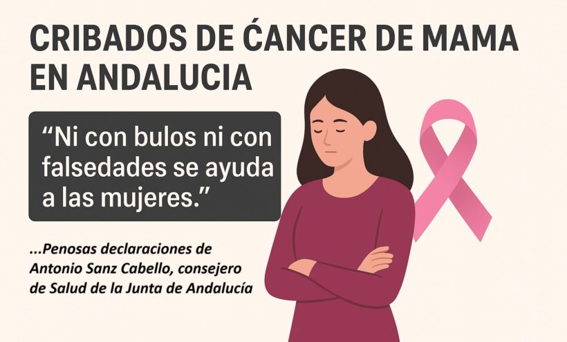 Mujeres de la asociación AMAMA, supervivientes y activistas, alzan la voz no solo por sí mismas, sino por todas las andaluzas que confían en un sistema de salud digno y transparente.
