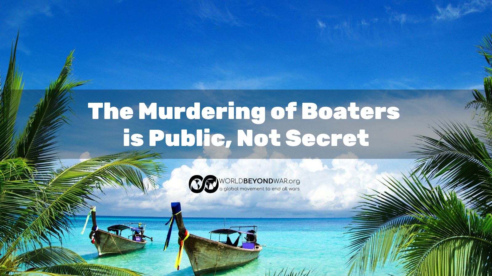 Ermordung von Zivilisten auf See ist öffentlich, nicht geheim