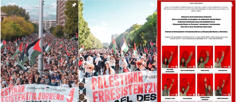 grupo Docentes por Palestina y llamamiento a la huelga general - Irakasleok Palestinarekin taldea eta greba orokorrerako deialdia