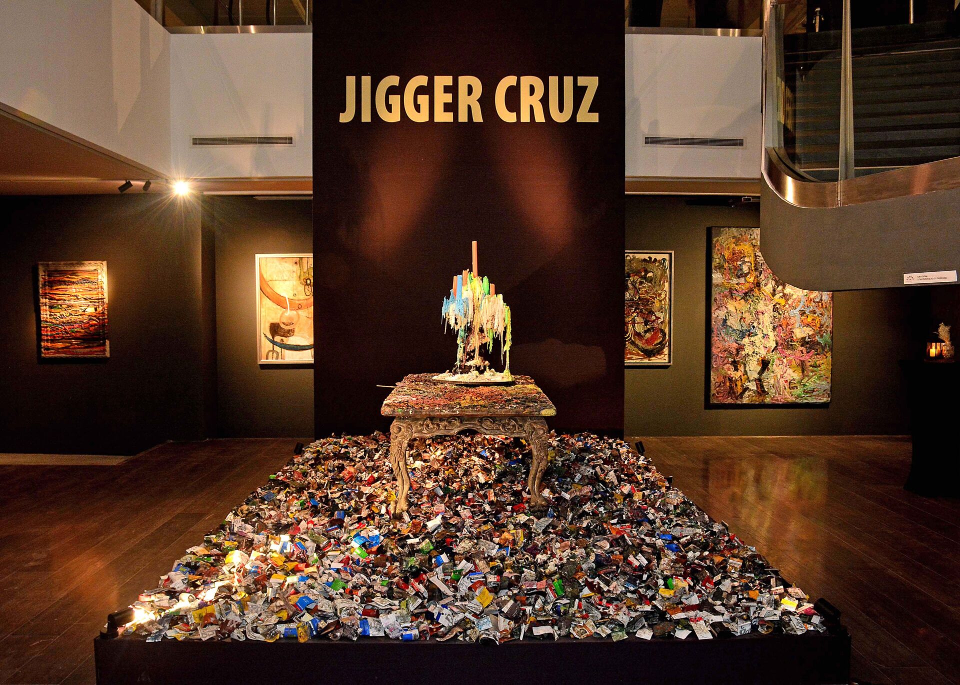 HAIL HOLY EYES: A mid-career exhibition of Jigger Cruz opens at The M