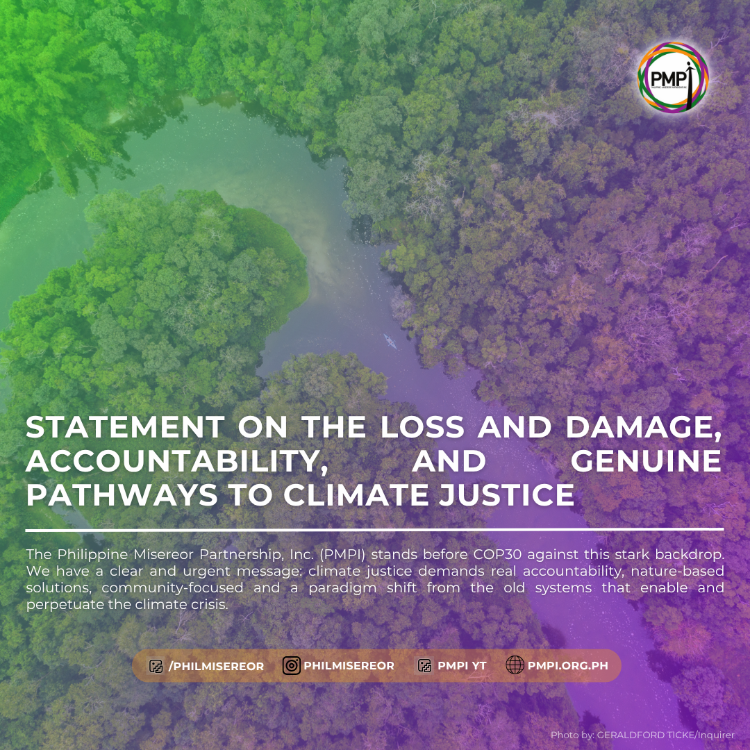 Statement of the Philippine Misereor Partnership, Inc. for COP30 on Loss and Damage, Accountability, and Genuine Pathways to Climate Justice
