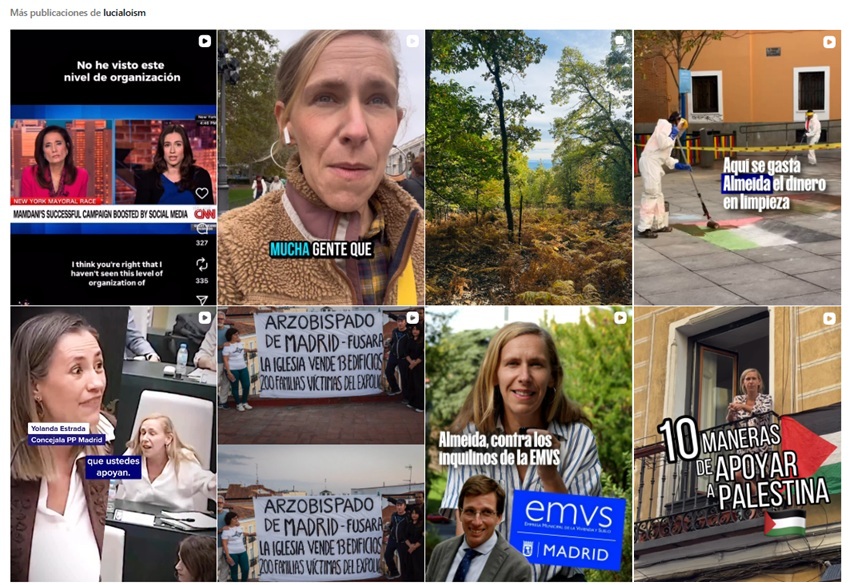 Trabajadora humanitaria, madre, feminista, milenial geriátrica, fan de Roy Kent y concejala de @masmadrid en el Ayuntamiento de Madrid; @lucialoism.