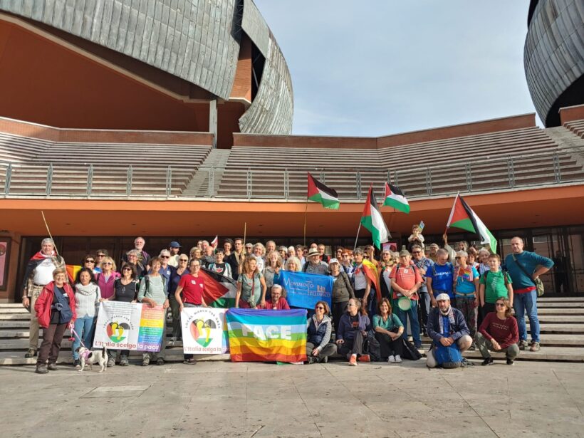 foto di gruppo all'auditorium
