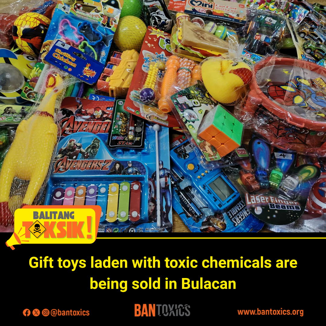 BAN Toxics Cautions Bulacaños on Toys Containing Toxic Chemicals